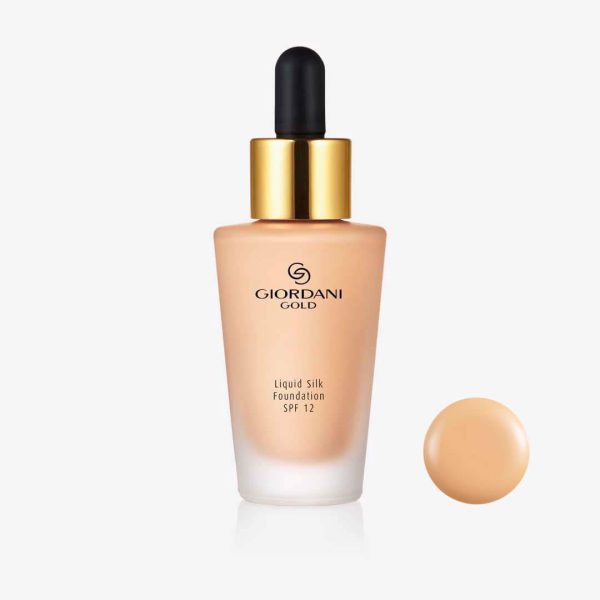 کرم پودر اوریفلیم مدل جوردانی گلد حاوی SPF12 رنگ وانیلی حجم 30ml