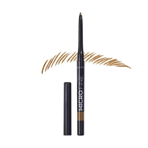 مداد ابرو پیچی اوون Avon مدل Micro Fine رنگ light-brown