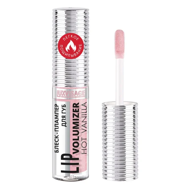لیپ گلاس حجم دهنده لب لوکس ویسیج مدل Hot Vanilla حجم 2.9 گرم رنگ 303 Baby Pink