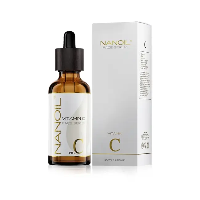 Nanoil Vit. C Face Serum 50ml (2) سرم صورت ویتامین C نانویل حجم 50 میلیلیتر