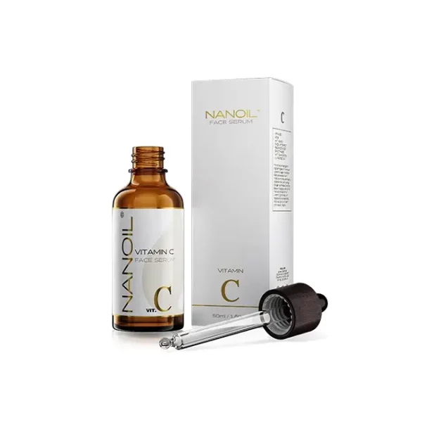 سرم صورت ویتامین C نانویل حجم 50 میلی‌لیتر