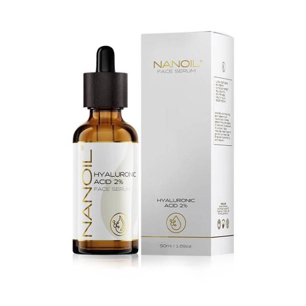 سرم آبرسان صورت هیالورونیک اسید NANOIL حجم 50 میلی لیتر