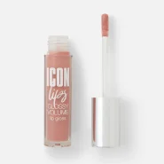 لیپ گلاس حجم دهنده و براق لوکس ویسیج ایکون لیپس کد 505 رنگ Ice Beige حجم 5 میلی لیتر