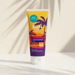 کرم ضد آفتاب SPF50+ فیتو کازمتیک حاوی هیالورونیک اسید حجم 75 میلی لیتر