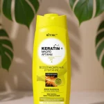 شامپو کراتین پلاس حاوی روغن آرگان ؛ جهت ترمیم و تغذیه مو 500ml