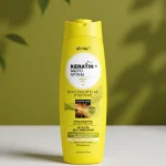 شامپو کراتین پلاس حاوی روغن آرگان ؛ جهت ترمیم و تغذیه مو 500ml